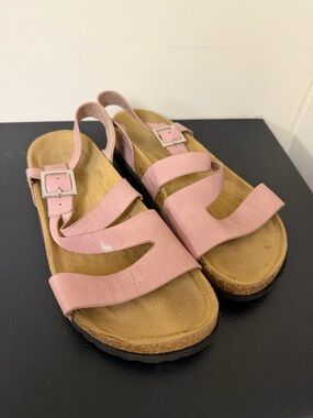 Women’s Pink Casual Slingback Sandals